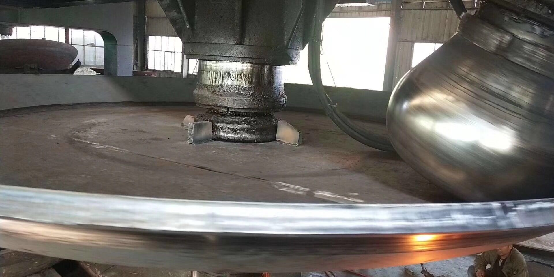 40mm厚鋼板成型 ！